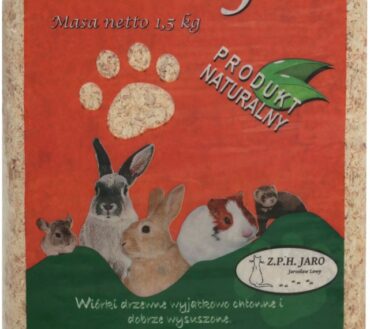 JARO Trociny 1,5 kg – Naturalna ściółka dla gryzoni i królików