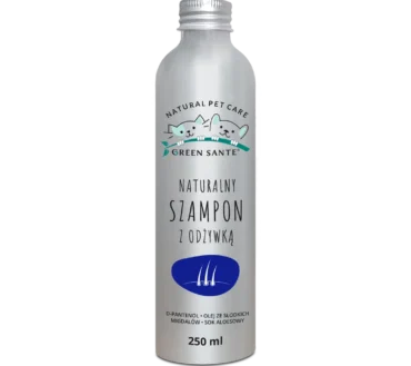 GREEN SANTE® NATURALNY SZAMPON Z ODŻYWKĄ dla psa i kota 250 ml