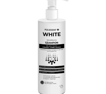 POLIDERM® WHITE – szampon do białej i jasnej sierści dla psów i kotów 250 ml