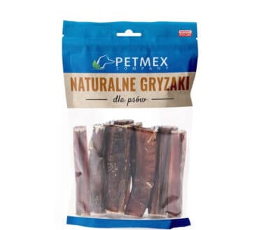 PETMEX Penis wołowy cięty gryzak naturalny 12cm 10szt
