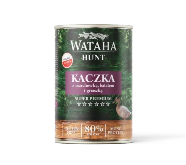 Wataha Hunt Mono Protein Kaczka Z Marchewka 400g