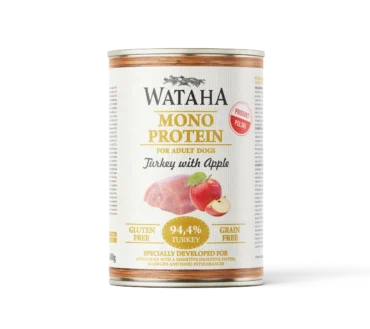 Wataha Mono Protein Indyk Z Jablkiem 400g