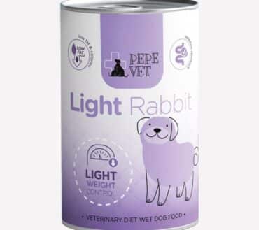 PEPE VET Light Rabbit (królik) 400g - mokra karma dla psów