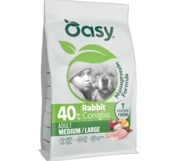 Oasy Monoprotein - Adult - M/L - KRÓLIK 10kg