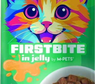FIRSTBITE in Jelly by M-PETS Pigeon 85 g – mokra karma dla kociąt z gołębiem w galaretce