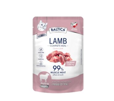 Baltica Nutraceutic Kurczak z Jagnięciną 100 g - mokra karma dla kotów