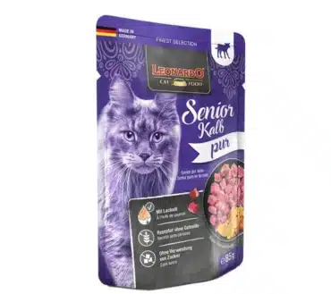 Leonardo Finest Selection Senior Cielęcina – mokra karma dla starszych kotów 85 g